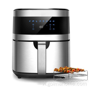 5.50L Lò nướng dầu Airfrier Rotisserie Dehydrator Máy chiên không khí